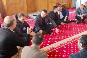 Kaymakam Özer sabah namazı programında halkla buluştu