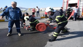 Osmaniye OOSB’de 7. İtfaiyecilik Eğitimi Büyük İlgi Gördü