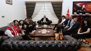 Osmaniye’nin Gururu Gençler Vali Yılmaz’ı Ziyaret Etti