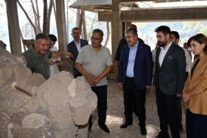 THY Başkanı Bolat’tan Karatepe-Aslantaş ziyareti