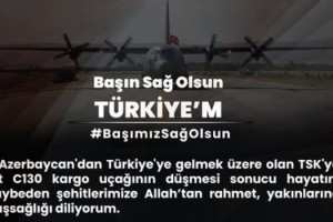 Vali Erdinç Yılmaz’dan Düşen Askeri Uçak İçin Taziye Mesajı