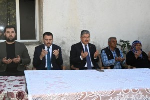 Vali Yılmaz, Gazi Hasan Kara’yı Evinde Ziyaret Etti