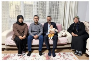 Yarbaşı’nda Ökkeş Aksoy’dan SMA Hastası Ela’ya Destek