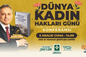 Başkan Çenet, Kadınların Demokrasi Direnişi Konferansında Konuşacak