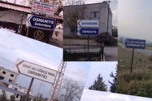 Düziçi Ellek’te Yön Levhaları Yenilendi, Ulaşım Daha Güvenli Hale Geldi