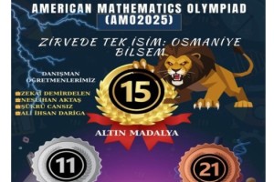 Osmaniye BİLSEM Öğrencileri AMO 2025 Matematik Olimpiyatında Zirvede