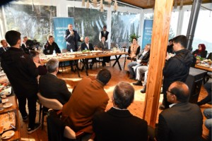 Osmaniye İbrahim Çenet Zorkun’da Muhtarlarla Yatırımları Görüştü