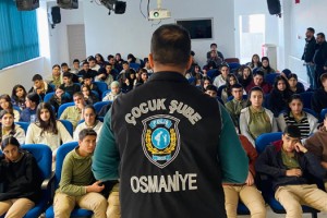 Osmaniye’de 288 Öğrenciye Suçtan Korunma Eğitimi