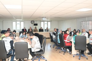 Osmaniye’de Sağlık Personeline Hastane Afet Eğitimi Verildi