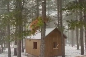 Osmaniye’nin Zorkun Yaylası Kar Yağışıyla Beyaza Büründü