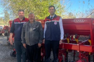 Sumbas’ta Çiftçilere Hibe Edilen Tarım Makineleri Denetleniyor