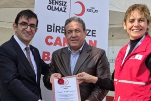 Sumbas’ta Kan Bağışı Yapan Vatandaşlara Kaymakamdan Ödül