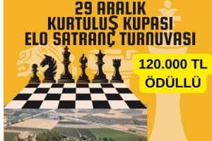 Toprakkale’de Kurtuluş Satranç Turnuvası Başlıyor: 120 Bin TL Ödü