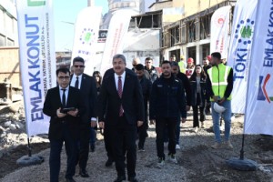 Vali Erdinç Yılmaz, Alibeyli-1 Rezerv Alanındaki İnşaatları Denetledi