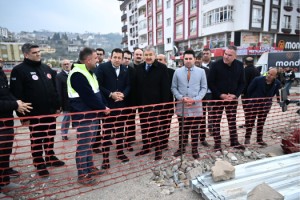 Vali Yılmaz Bahçe’de Rezerv Yapı Alanını İnceledi: 86 Konut ve 217 İş Yeri Yapılacak