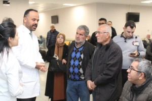 Başhekim Hakan Hakkoymaz Poliklinikleri Ziyaret Etti