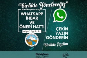 Belediyeden Çağrı: “Çekin, Yazın, Gönderin; Birlikte Çözelim”