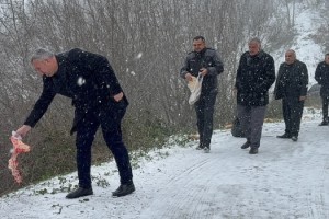 Düziçi Belediyesi Soğuk Havalarda Can Dostları Unutmadı