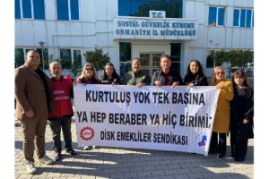 Emekliler Ayakta: Osmaniye’de TÜİK Protestosu