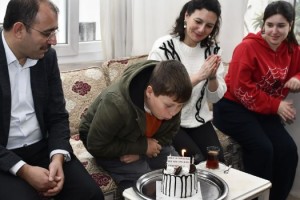 Kadirli’de Mehmet Ali’yi gülümseten sürpriz