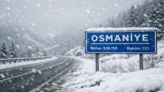 Osmaniye İçin Kuvvetli Kar Yağışı Uyarısı Yapıldı
