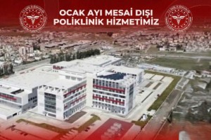 Osmaniye’de Mesai Dışı Poliklinik Hizmeti Devam Ediyor