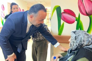 Osmaniye’de Yeni Başhekim Sahada: Hakan Hakkoymaz Hastaları Ziyaret Etti