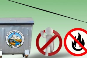 Toprakkale Belediyesi’nden Çöp Konteyneri Yangın Uyarısı