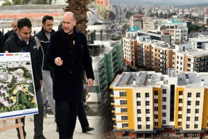 Vali Serdengeçti Osmaniye’de Yükselen Konutları İnceledi