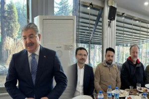 Vali Yılmaz Osmaniye Basınıyla Veda Buluşmasında Bir Araya Geldi