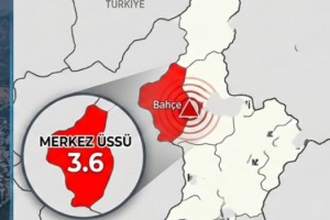 Osmaniye Bahçe’de 3.6 Büyüklüğünde Deprem Korkuttu
