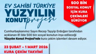 Osmaniye’de 500 Bin Sosyal Konut Kurası İçin Geri Sayım