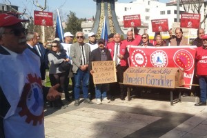 Osmaniye’de Emeklilerden Tabutlu Eylem