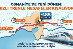 Osmaniye’nin Kaderi Değişiyor: Hızlı Tren Projesinde Yüzde 85 İlerleme