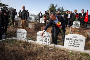 Özgür Özel Osmaniye’de: Deprem Şehitlerini Andı, Depremzedelerle Buluştu