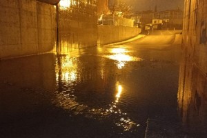 Toprakkale’de Her Yağmurda Aynı Manzara: Alt Geçit Yine Kapandı