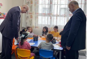 Başkanlık Müşaviri Ateş ve Müftü Taşcı’dan Kur’an Kursuna Ziyaret