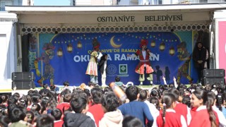 Osmaniye’de Miniklere Ramazan Sokağı Sürprizi