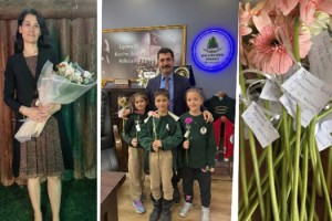 Toprakkale’de Öğrencilerden Fatmanur Çelik Öğretmen İçin Vefa Örneği