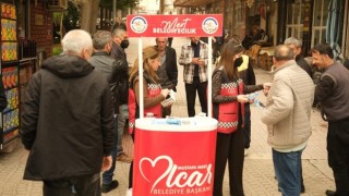 Kadirli’de Toz Alarmına Karşı Maske Dağıtıldı