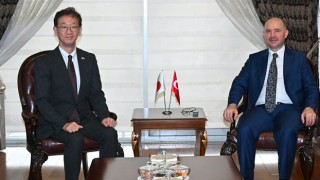 Osmaniye Valisi Serdengeçti, Japonya Büyükelçisini Ağırladı