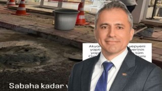 Başkan Çenet’ten Akyar Caddesi’ndeki Görüntüye Tepki