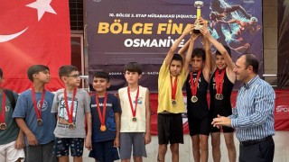 Kadirli’de 10. Bölge Triatlon Finali Heyecanı: 180 Sporcu Yarıştı