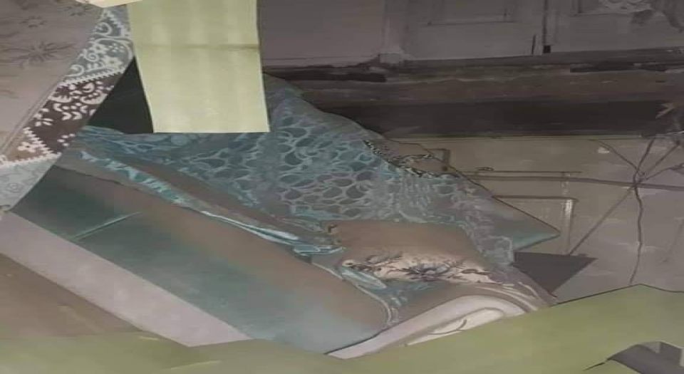 Kilis’te ev çöktü!