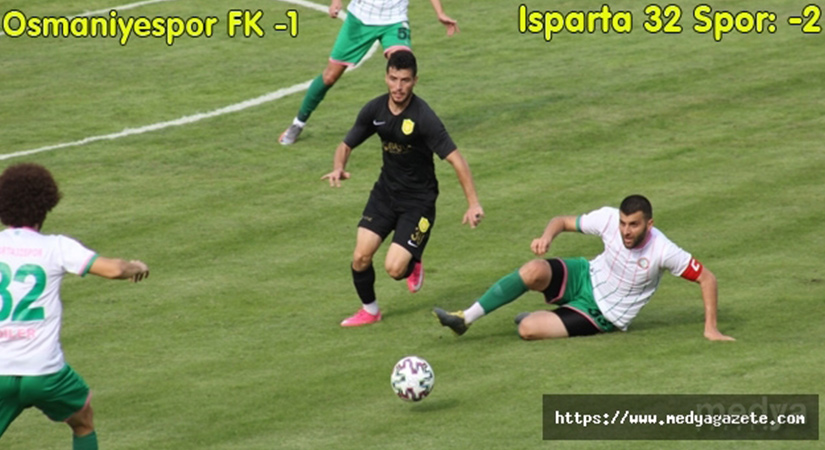 Osmaniyespor FK (1) Isparta 32 Spor: (2)