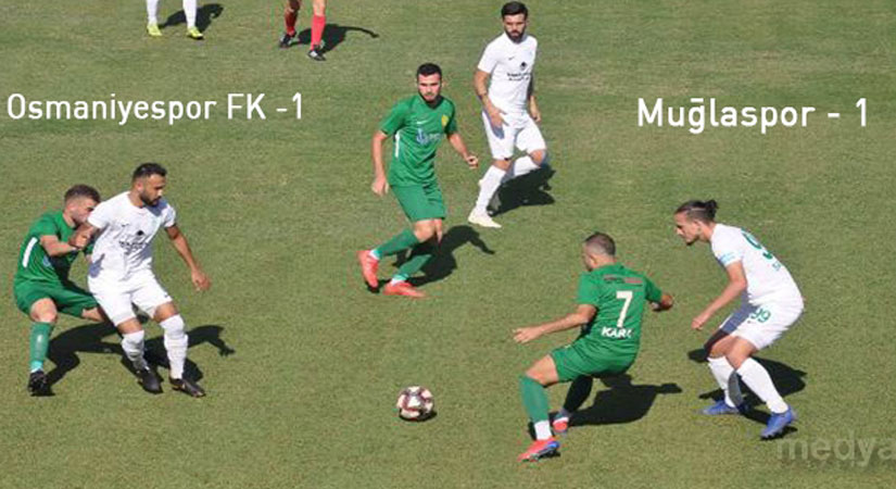 Osmaniyespor FK 1 Muğlaspor: 1