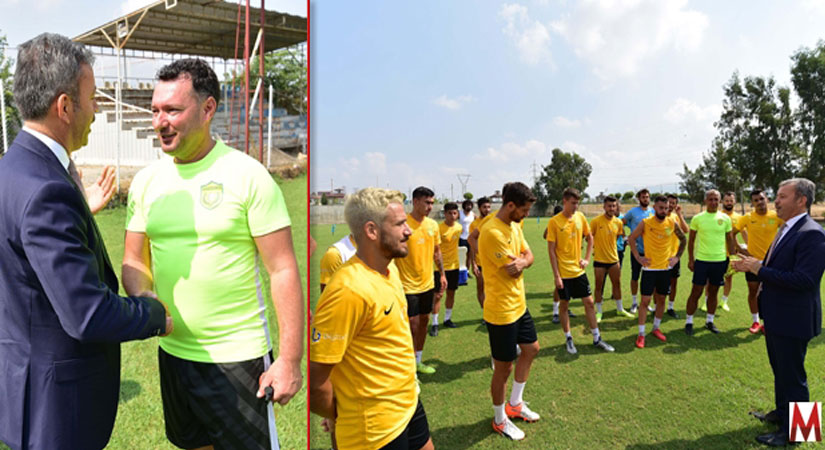 Osmaniyespor'a moral ziyareti