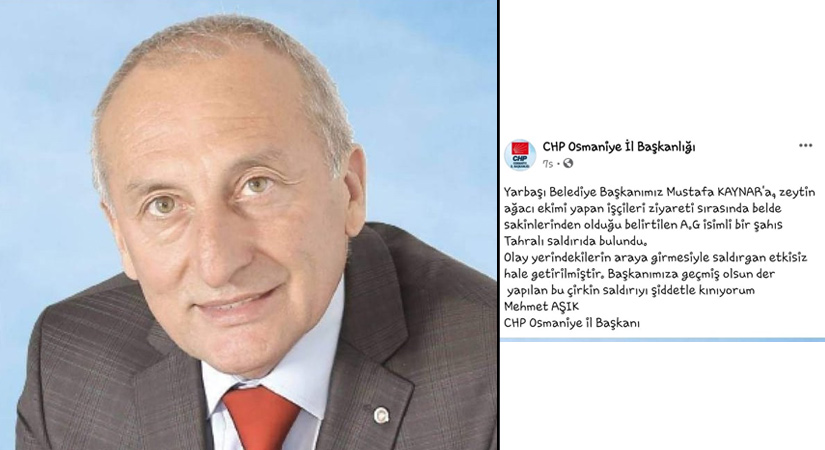 Belediye Başkanı’na saldırıya kınama