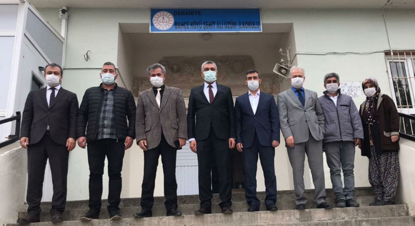 Aydın Albak, Köy Okullarına Ziyarette Bulundu.