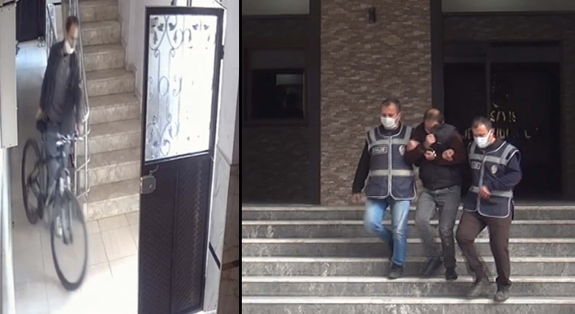 Maskeli Hırsız 20 Kamera Kaydı İncelenerek Yakalandı